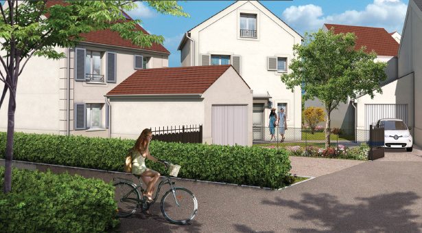 Le Hameau de la Folie Bessin - programme immobilier neuf VILLEJUST (91) - TVA Nominale