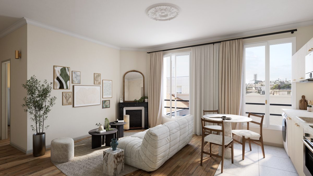 MARJOLIN - programme immobilier neuf LEVALLOIS-PERRET (92) - TVA Nominale
