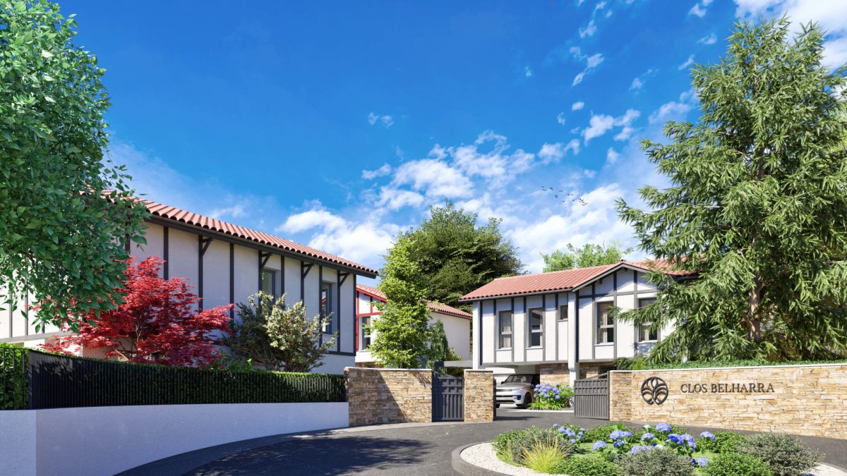 Clos Belharra - programme immobilier neuf ANGLET (64) - TVA Nominale