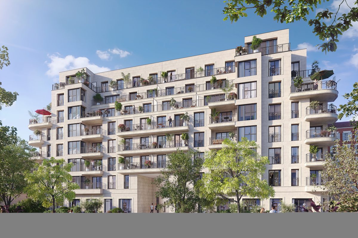CARRÉ MARTRE - programme immobilier neuf Clichy (92) - Démembrement