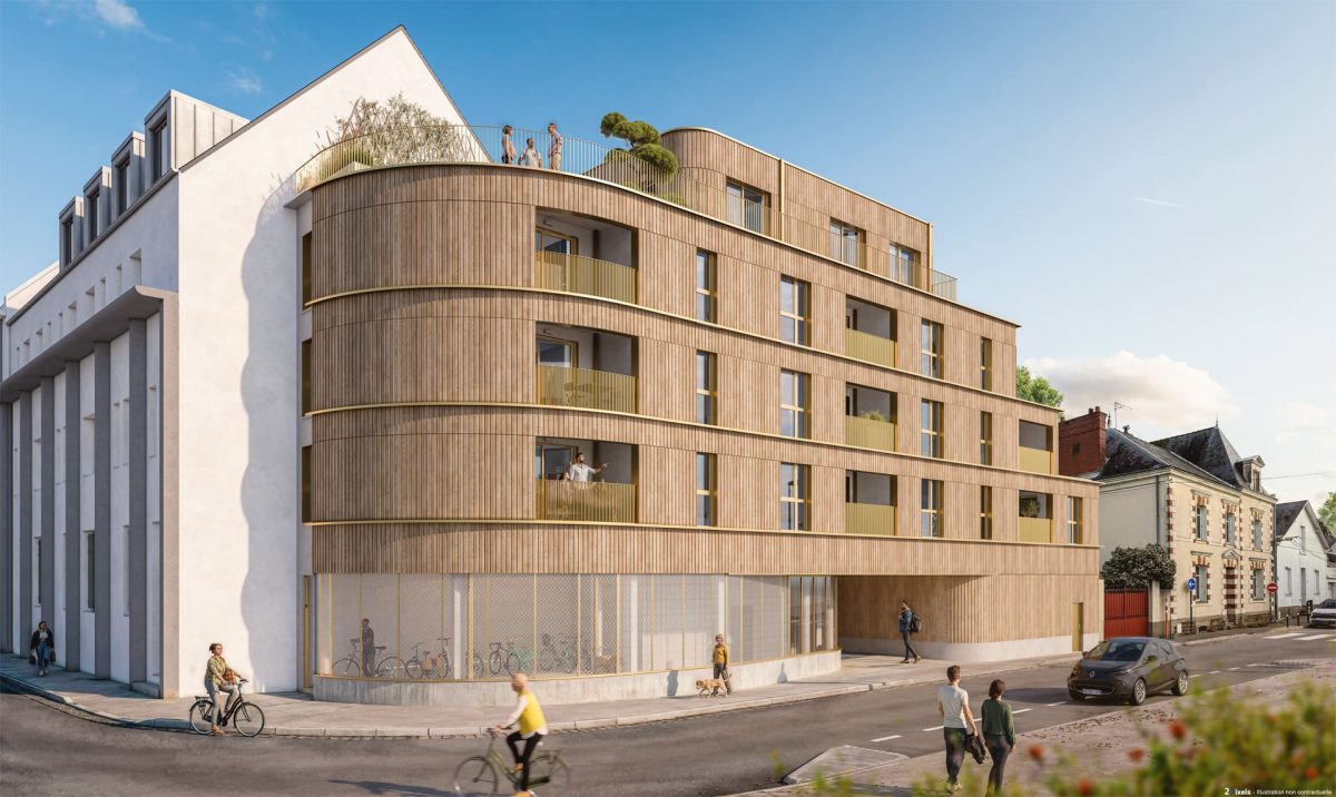 PARENTHESE - programme immobilier neuf Nantes (44) - Démembrement