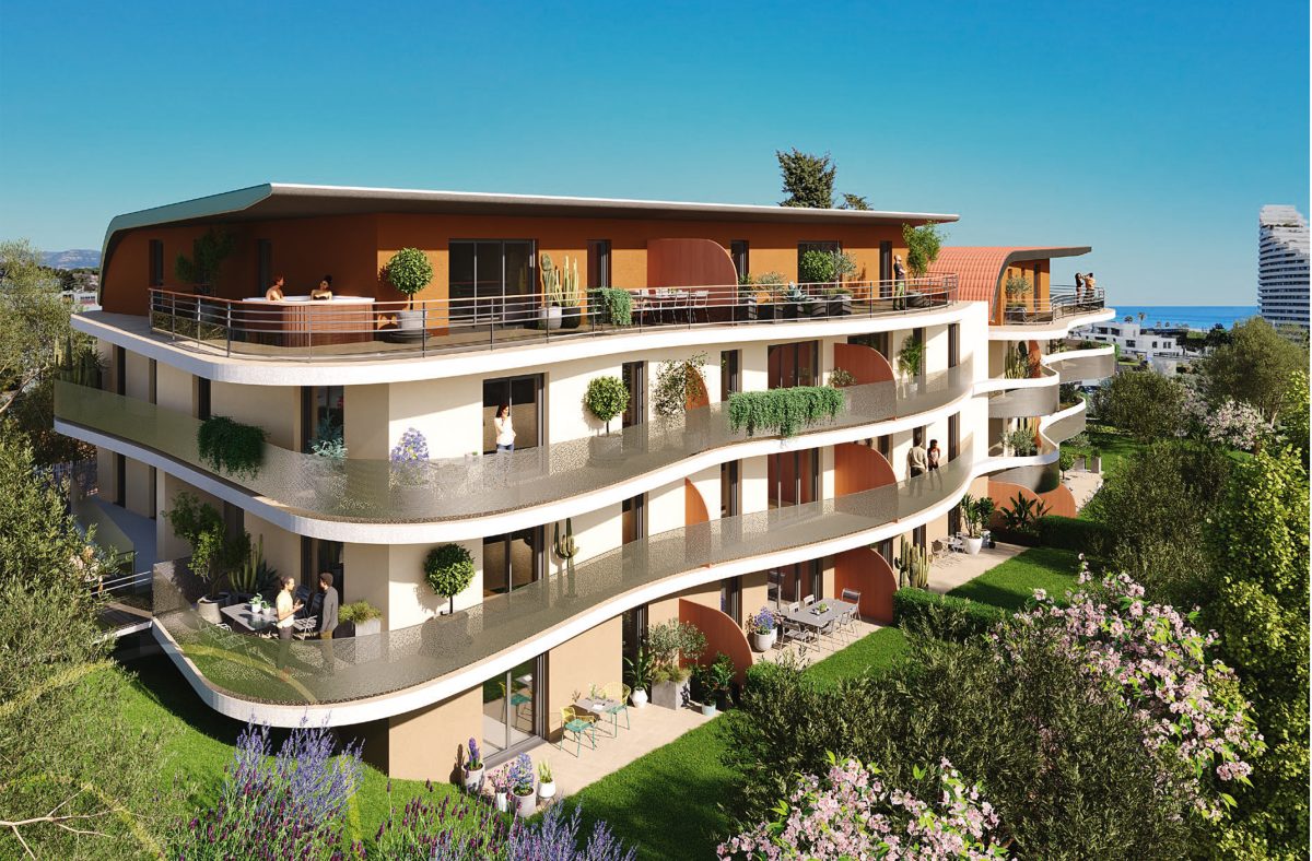 ONDE MARINE - programme immobilier neuf Villeneuve-Loubet (06) - Démembrement
