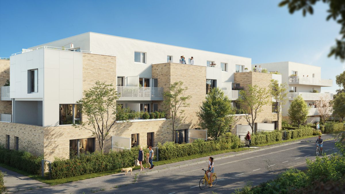 LES MARINES DU PRIEURÉ - programme immobilier neuf Dinard (35) - Démembrement