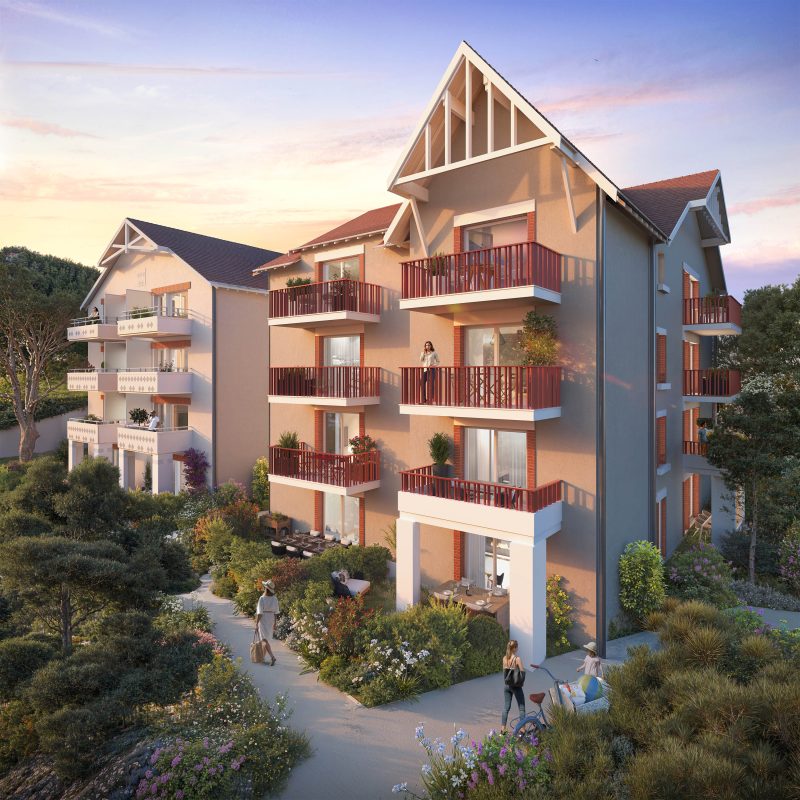 COTTAGE OCÉAN - programme immobilier neuf Saint-Brevin-les-Pins (44) - Démembrement