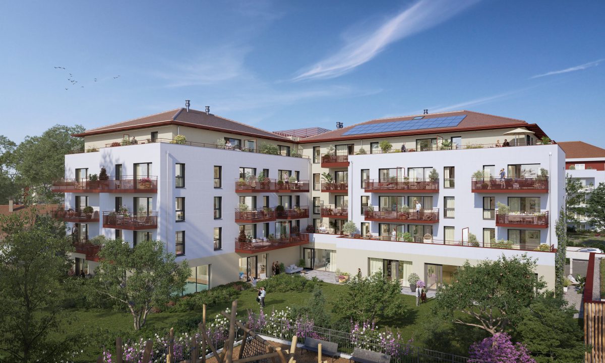 MAISON BIANCA - programme immobilier neuf SCIEZ (74) - LMNP