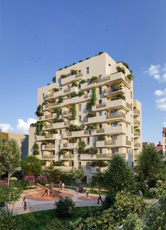 WELLCOME COCOON - programme immobilier neuf LYON 7E (69) - LMNP