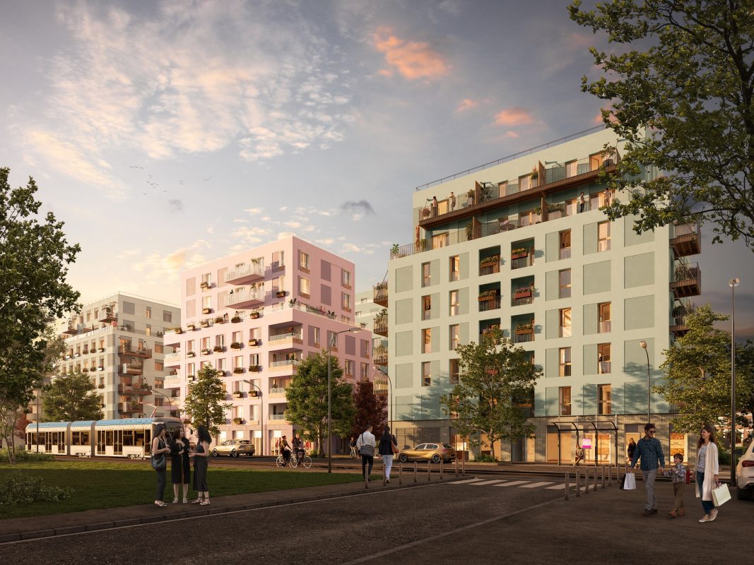 PLURIELLES - programme immobilier neuf COLOMBES (92) - Loi Jeanbrun, LMNP