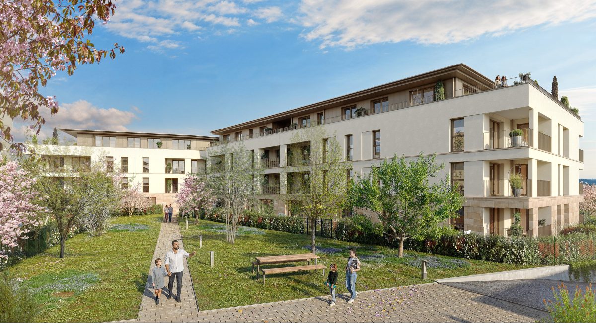 SIGNATURE - TROIS MAISONS - programme immobilier neuf NANCY (54) - Loi Jeanbrun