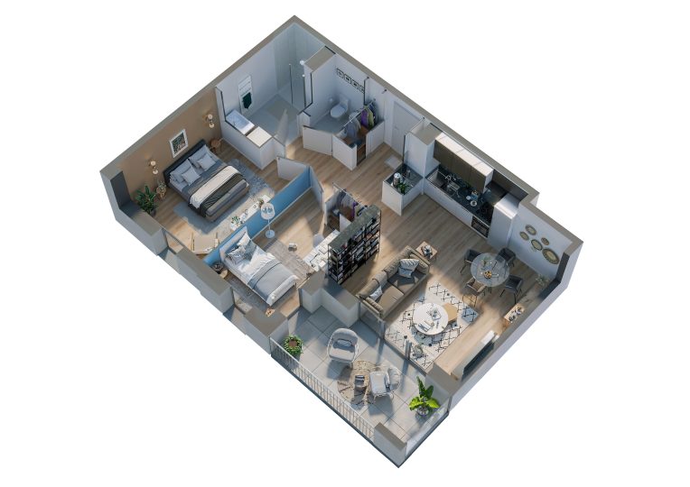 SIGNATURE - TROIS MAISONS - vue 3
