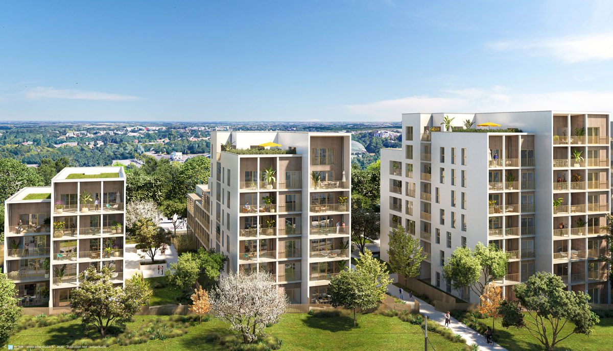 ECLOZ - programme immobilier neuf NANTES (44) - LMNP, LLI