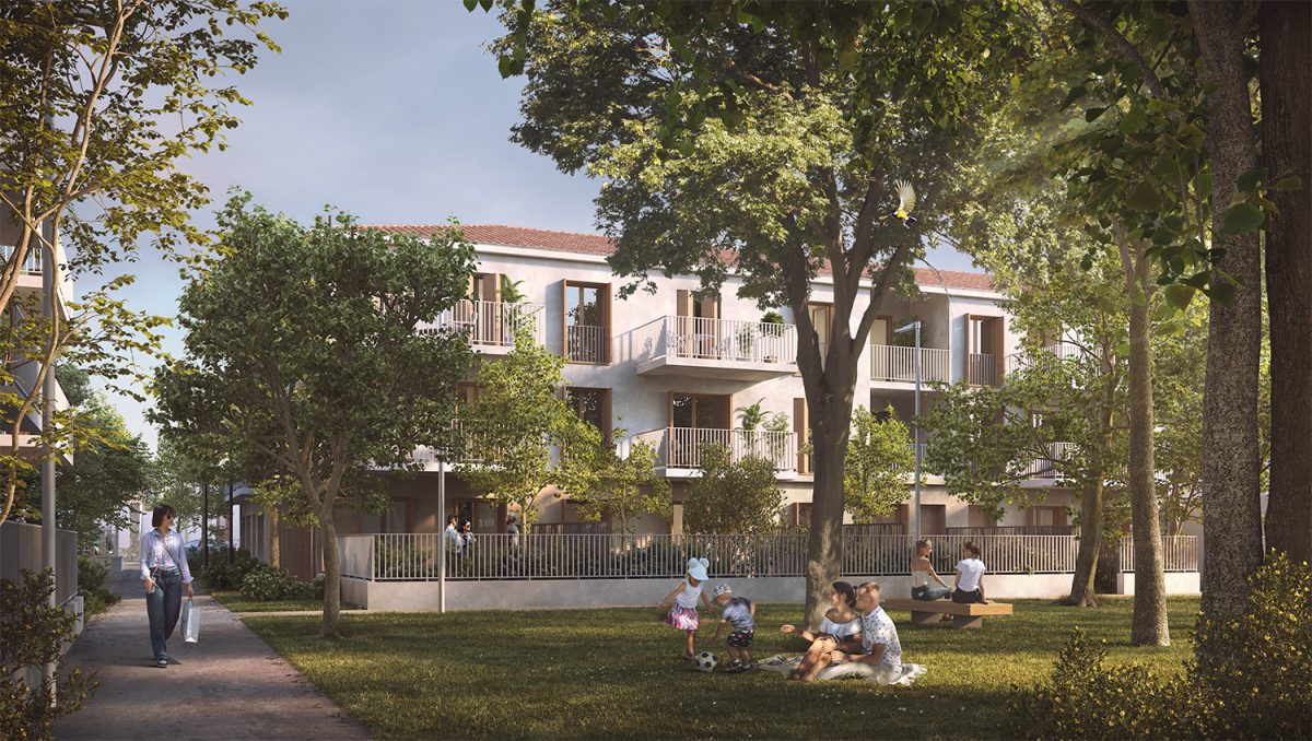 LE PARC DE L'ENVOLEE - programme immobilier neuf LA ROCHELLE (17) - LMNP, LLI