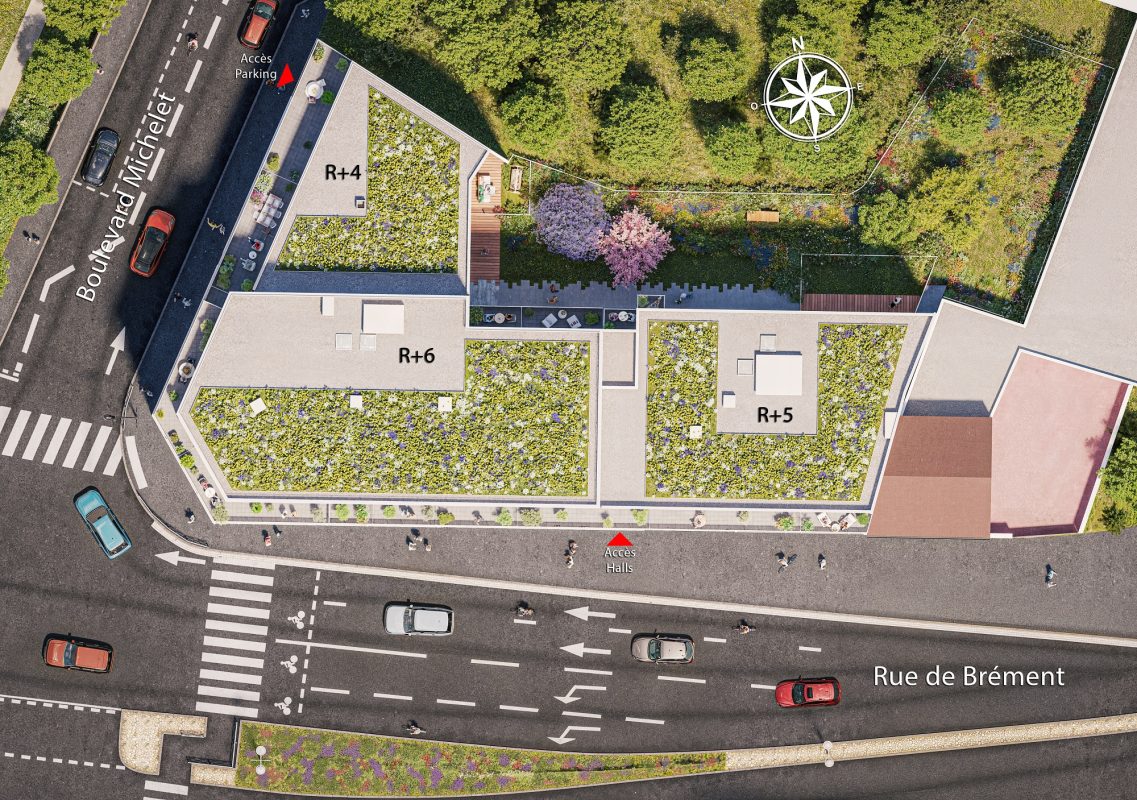 89 BREMENT - programme immobilier neuf NOISY-LE-SEC (93) - Loi Jeanbrun, LMNP