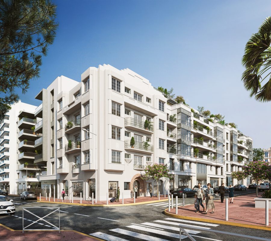 BEAU RIVAGE - programme immobilier neuf ANTIBES (06) - Loi Jeanbrun