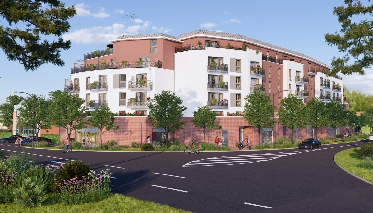 NOUVEL ANGLE - programme immobilier neuf SAVIGNY LE TEMPLE (77) - Loi Jeanbrun, LMNP, LLI