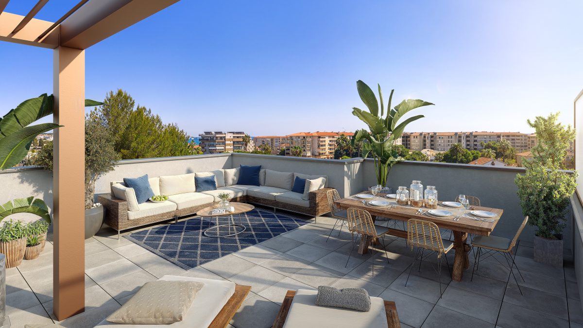 CLOS ANTIBES - programme immobilier neuf ANTIBES (06) - Loi Jeanbrun, LLI