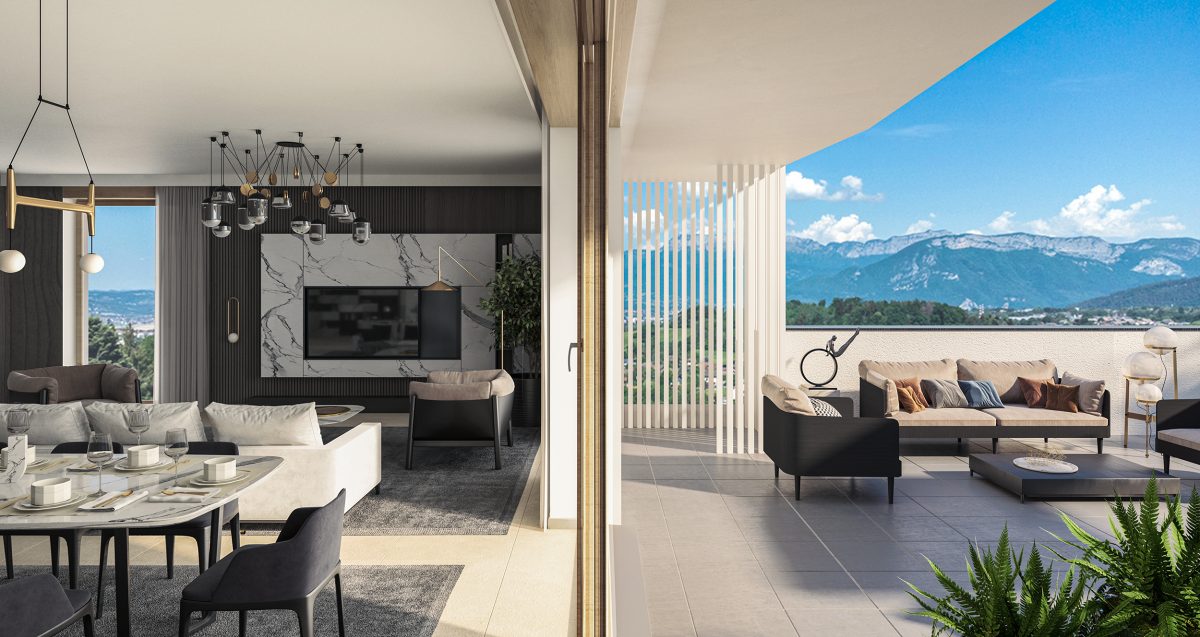 CAELO - programme immobilier neuf CHAVANOD (74) - LMNP, BRS