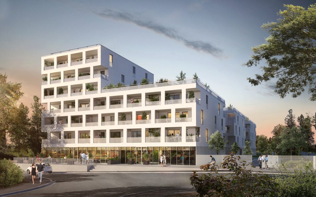 LATITUDE - programme immobilier neuf LORMONT (33) - Prix maîtrisé