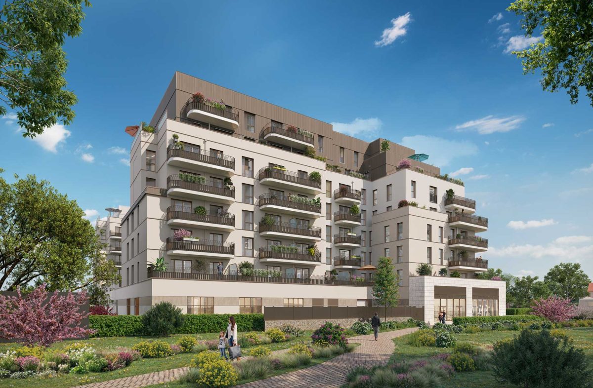 LE VERGER D'EFFIAT - programme immobilier neuf CHILLY MAZARIN (91) - Loi Jeanbrun, LMNP, LLI