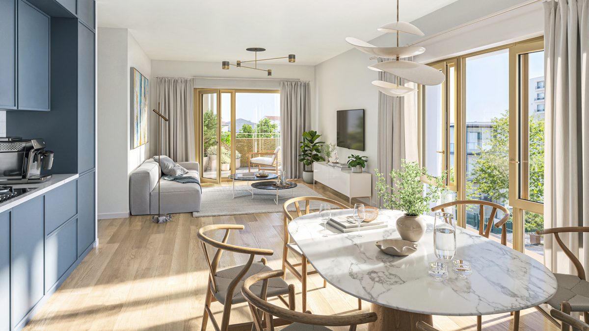 ATRIA - programme immobilier neuf ST PRIEST (69) - Loi Jeanbrun, LMNP, LLI