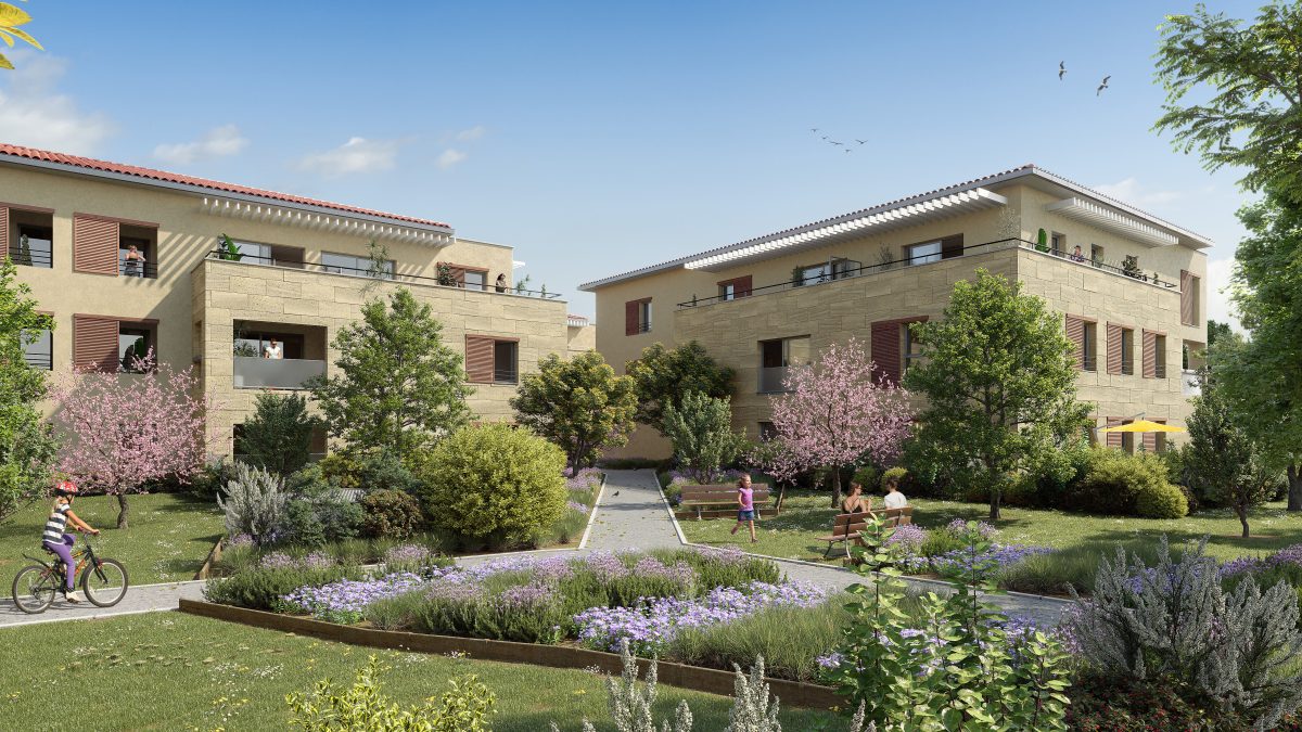MOSAIK - programme immobilier neuf AIX-EN-PROVENCE (13) - LMNP