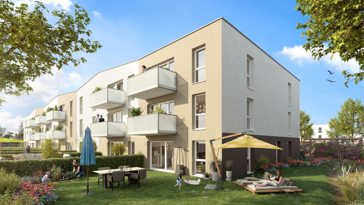 ESPRIT COTTAGE - programme immobilier neuf PHALEMPIN (59) - Loi Jeanbrun, LMNP