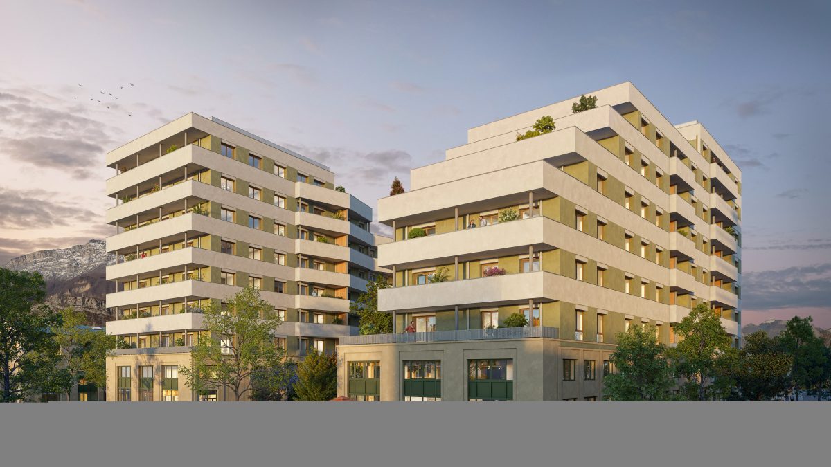 EKO - programme immobilier neuf LE PONT-DE-CLAIX (38) - Loi Jeanbrun, LMNP, LLI, BRS