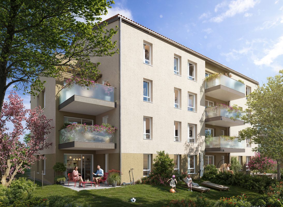 LES JADES - programme immobilier neuf AMBÉRIEU-EN-BUGEY (01) - Loi Jeanbrun, LMNP