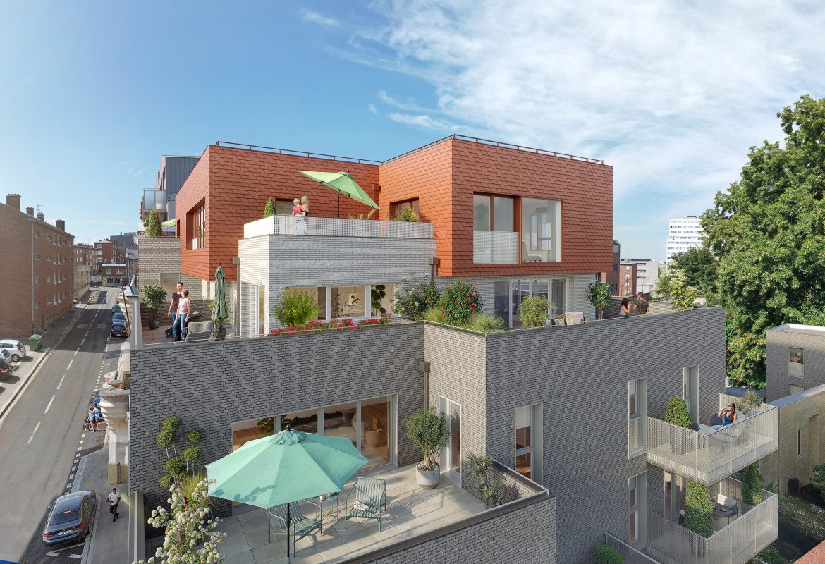 FLOW - programme immobilier neuf AMIENS (80) - Loi Jeanbrun, LMNP, LLI