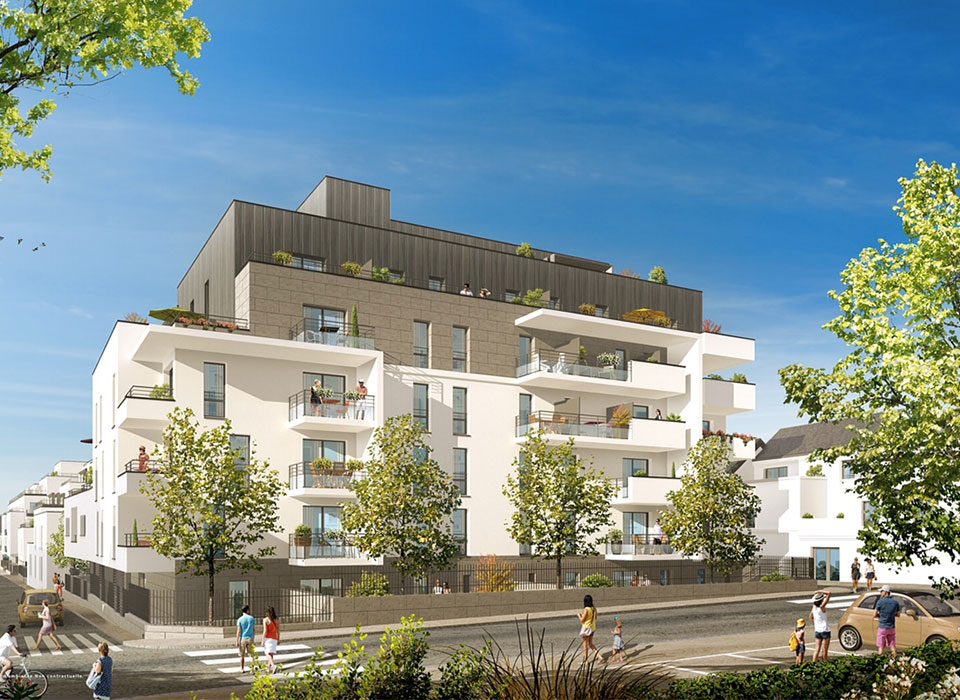 LES TERRASSES DE LA REINE BLANCHE - programme immobilier neuf ORLÉANS (45)