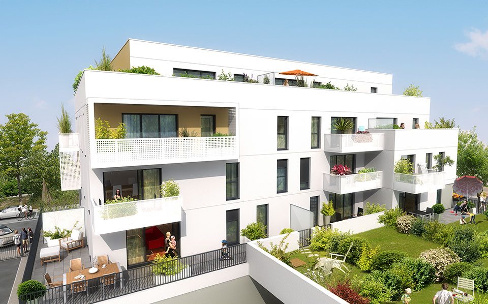 L'INITIAL - programme immobilier neuf LE PETIT-QUEVILLY (76)