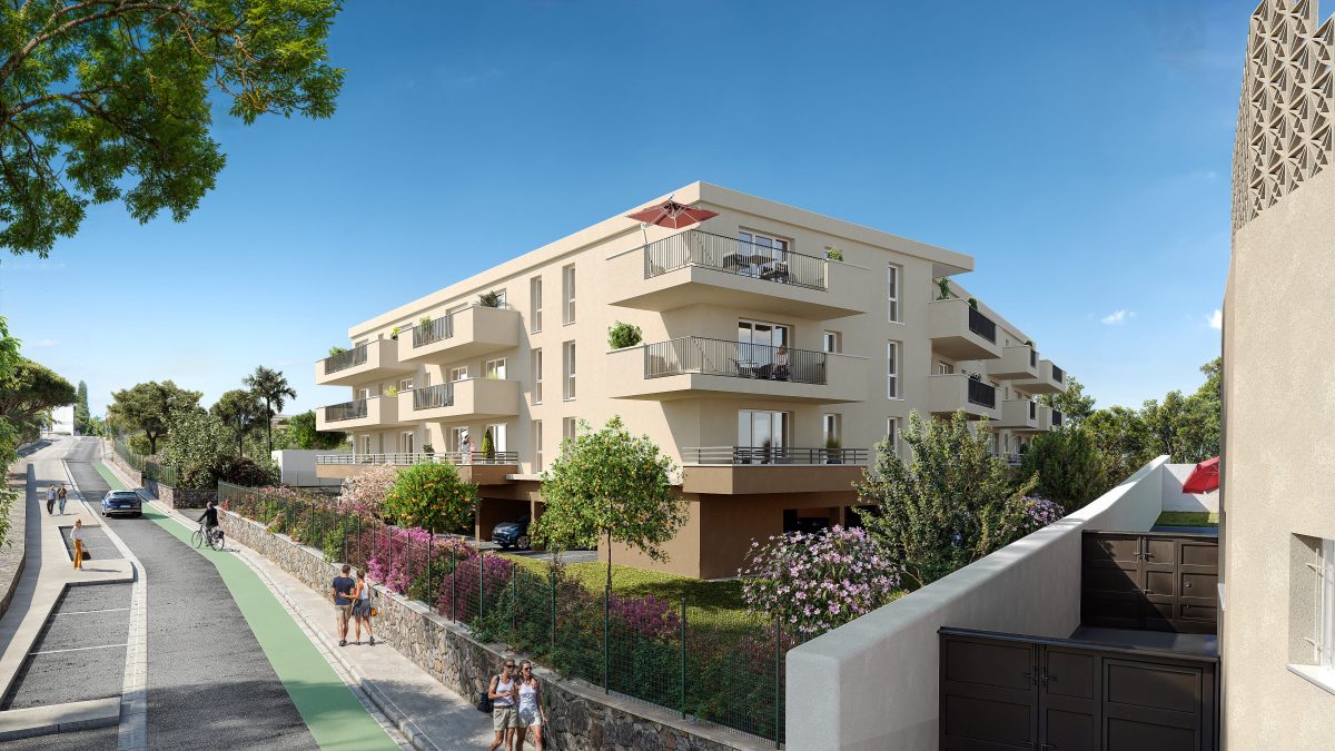 CLOS LILY - programme immobilier neuf TOULON (83) - Loi Jeanbrun, BRS