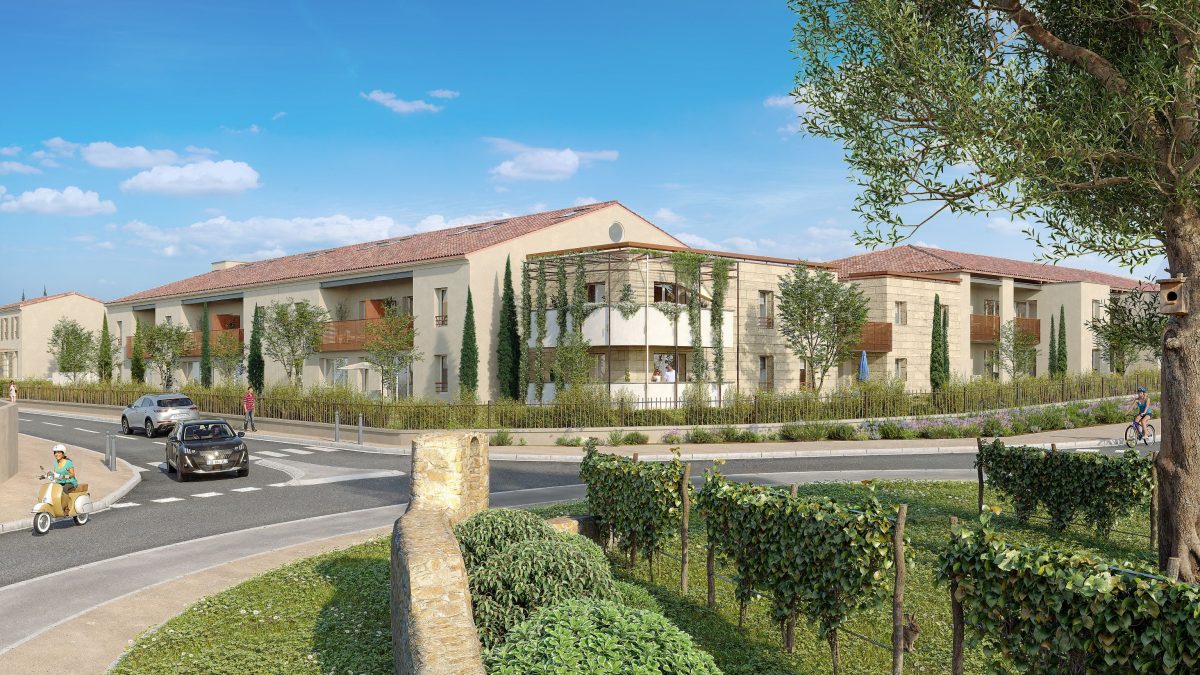 LE CLOS DE LOUISE - programme immobilier neuf CHATEAUNEUF DE GADAGNE (84) - Loi Jeanbrun, LLI