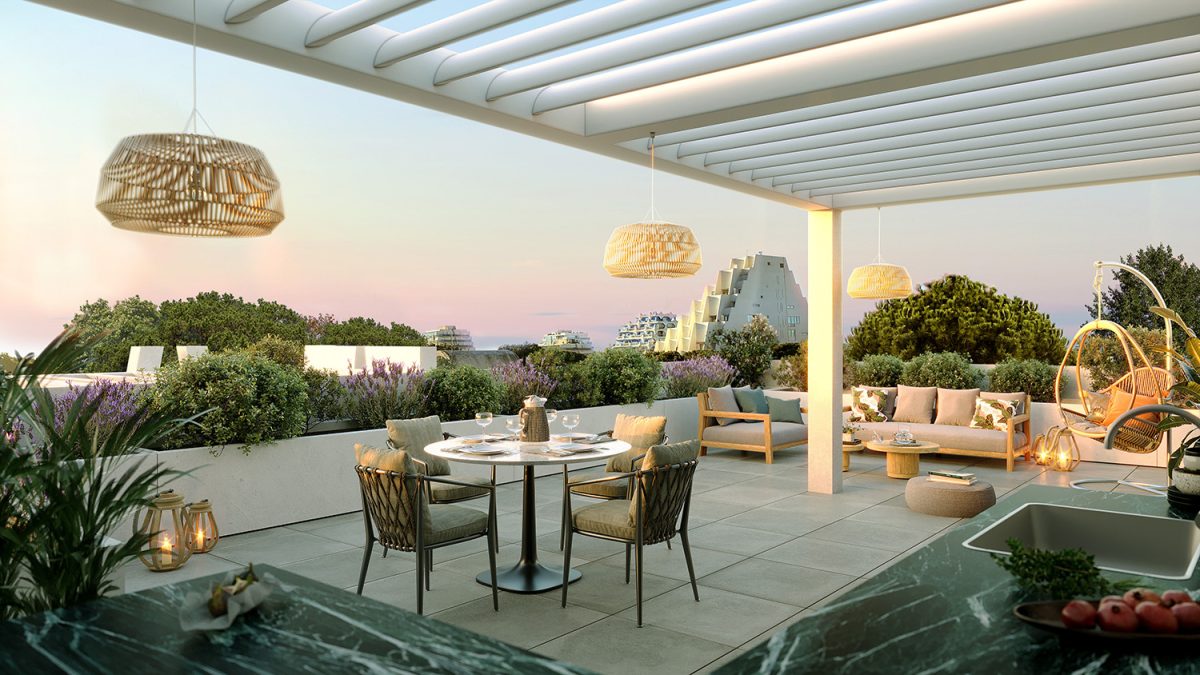 CARRE SAPHIR - programme immobilier neuf LA GRANDE MOTTE (34) - Loi Jeanbrun, LLI
