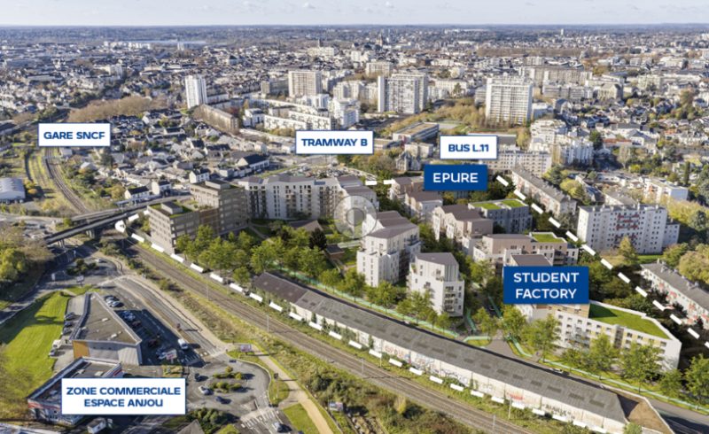 STUDENT FACTORY ANGERS - MONTAIGNE - vue 2