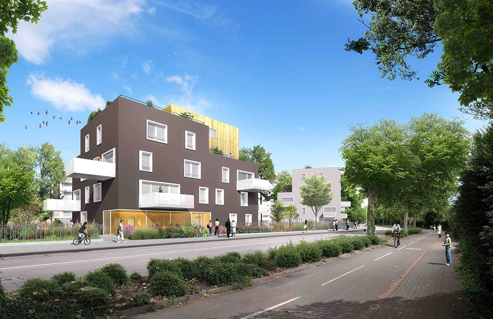 KOKON - programme immobilier neuf STRASBOURG (67) - Loi Pinel, LMNP