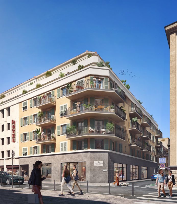 VILLA CANDIDE - programme immobilier neuf NICE (06) - LMNP