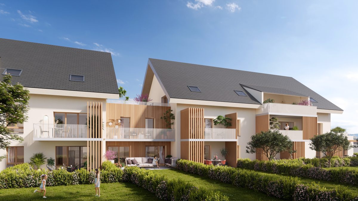 LE CLOS MARTENEX - programme immobilier neuf RUMILLY (74) - Loi Jeanbrun, LMNP