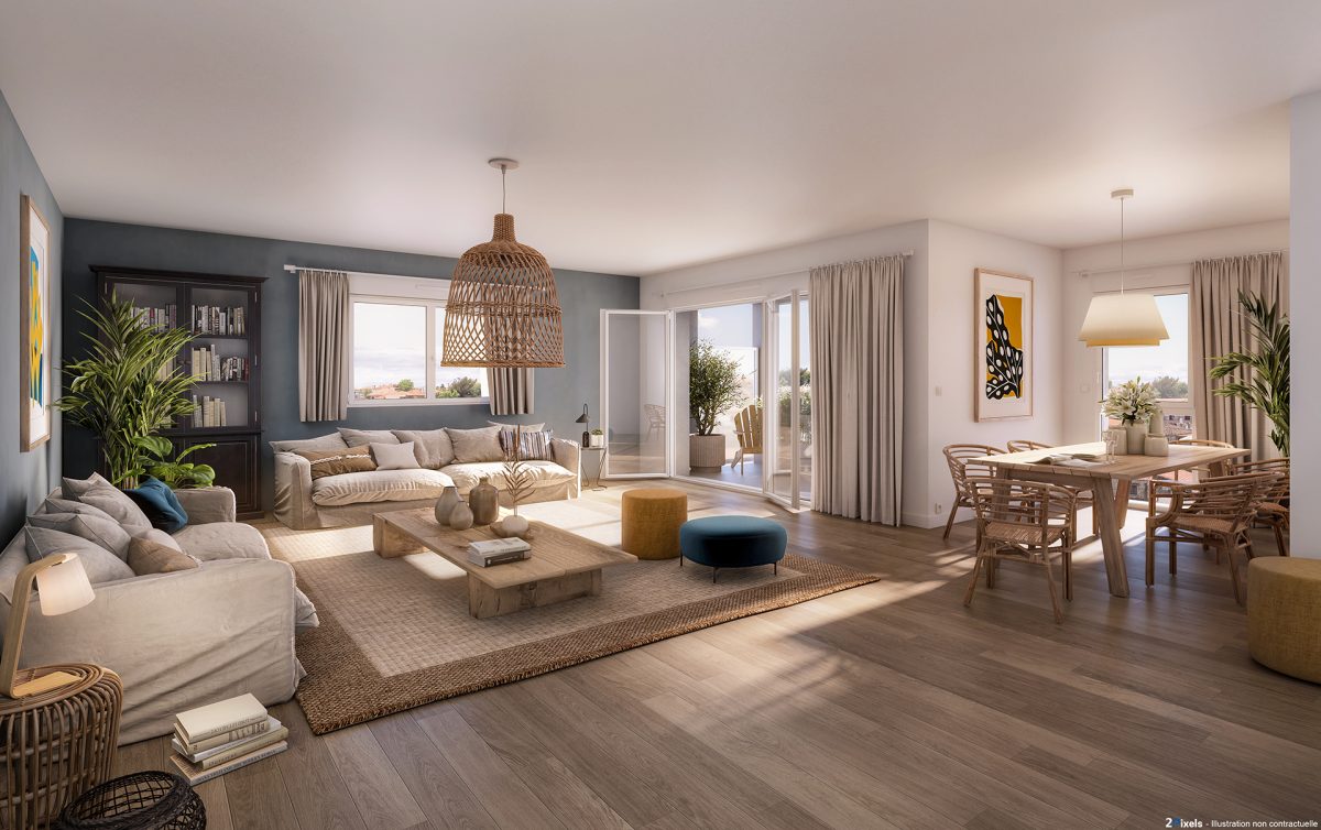 NACRÉA - programme immobilier neuf LA TREMBLADE (17) - Loi Jeanbrun, LMNP, LLI
