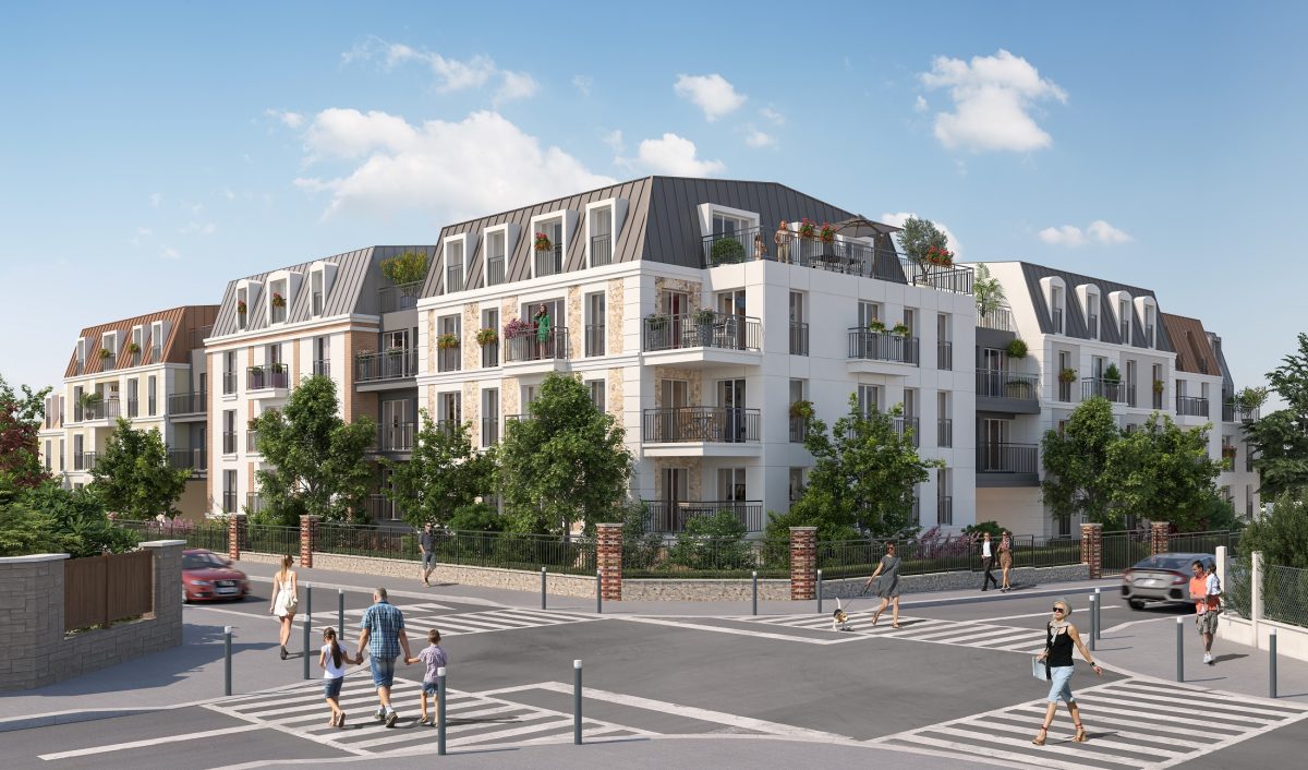 VILLA MANSART - programme immobilier neuf BEAUCHAMP (95) - Loi Jeanbrun, LMNP