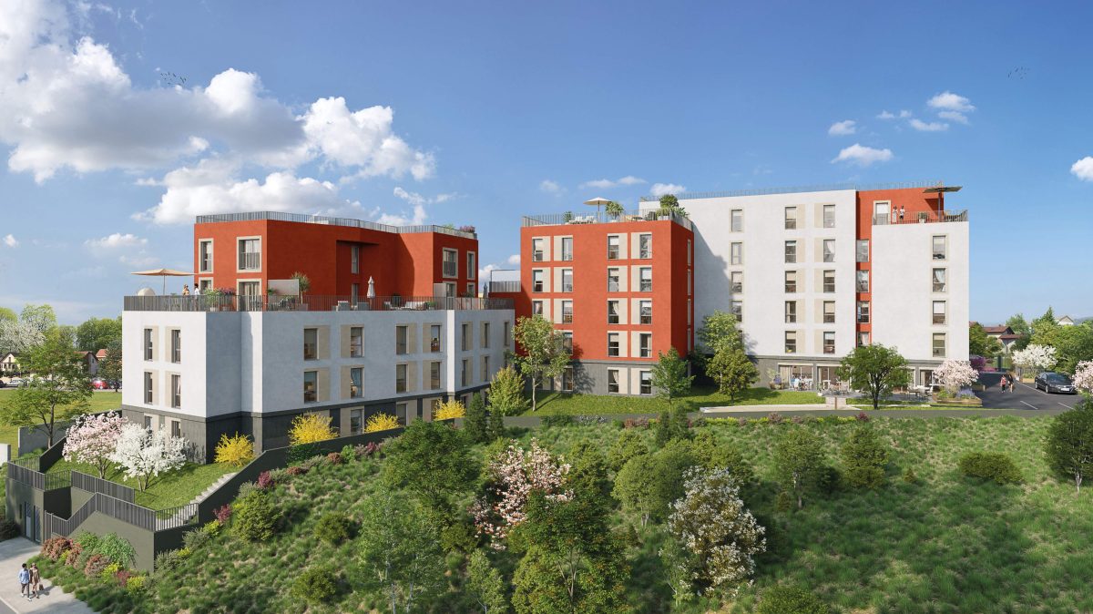 LE FIRST - programme immobilier neuf SAINT-ETIENNE (42) - LMNP
