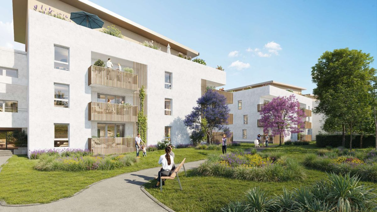 ELOGE DU PARC - programme immobilier neuf Nîmes (30) - LLI, LMNP ancien, Résidence Principale