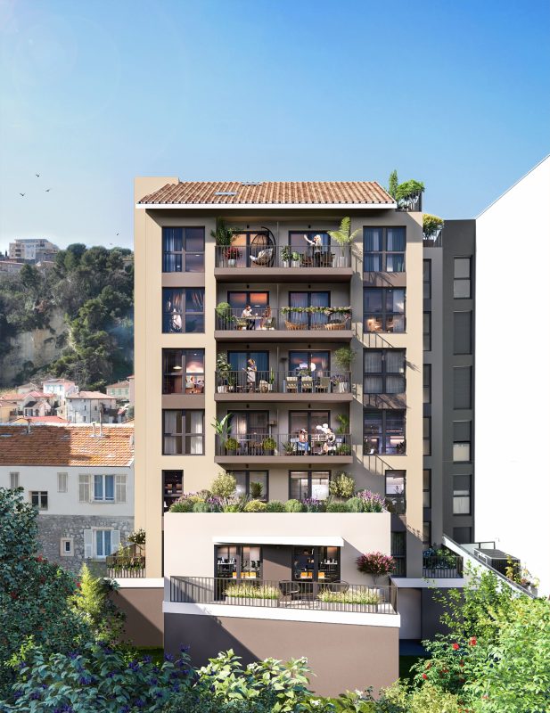 LES HAUTS DE BESSET - programme immobilier neuf Nice (06) - Location meublée, PTZ