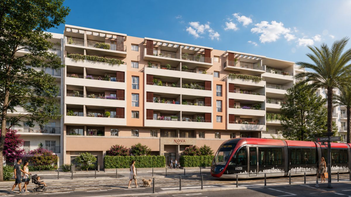 NOVA - programme immobilier neuf Nice (06) - TVA 5,5%, PTZ