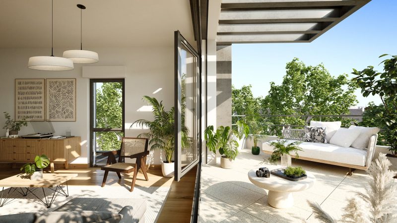 LES TERRASSES DE LA MADELEINE - vue 3