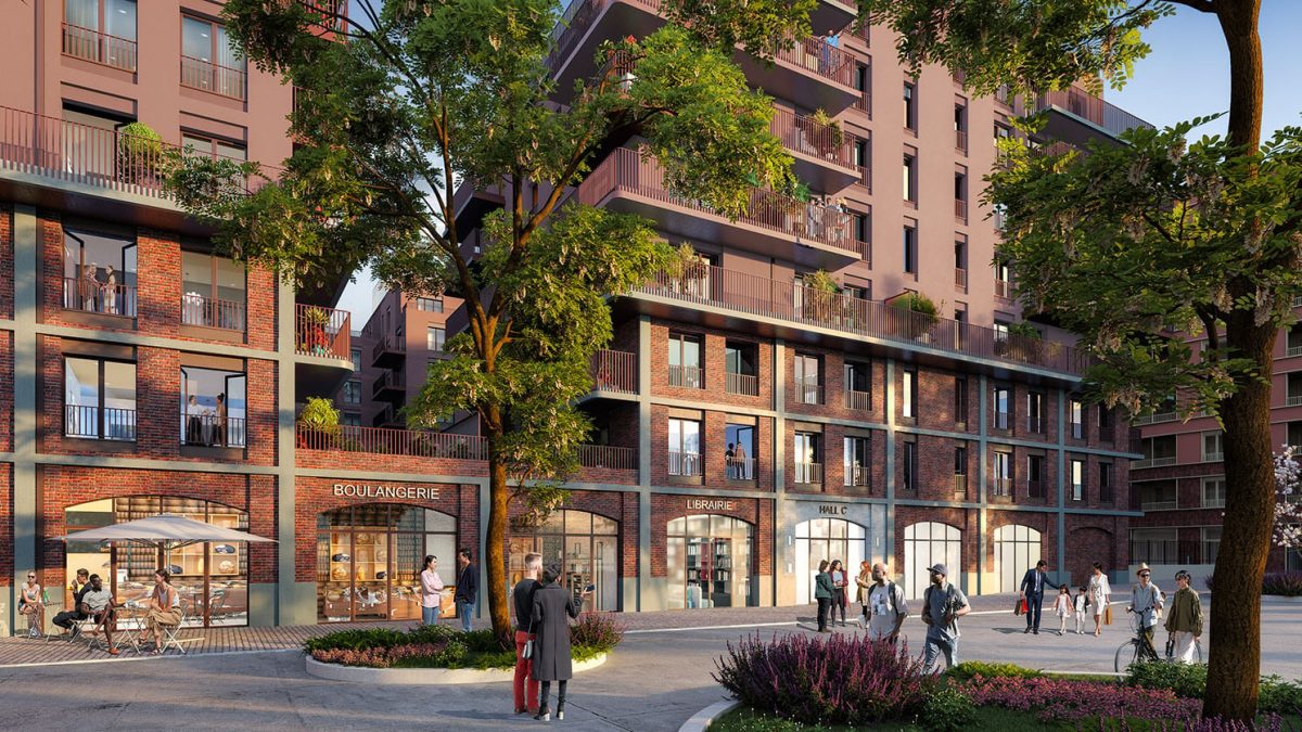 LA FABRIQUE DES CULTURES - RUE DES USINES BABCOCK - programme immobilier neuf La Courneuve (93) - TVA 5,5%