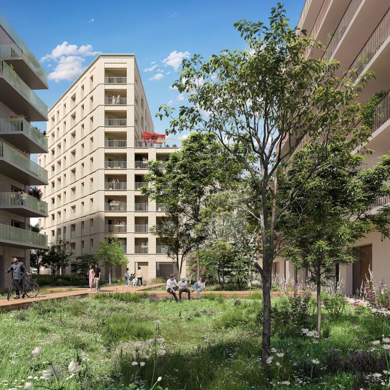 214 AVENUE DU PRESIDENT WILSON - programme immobilier neuf Saint-Denis (93) - Location meublée, TVA 5,5%