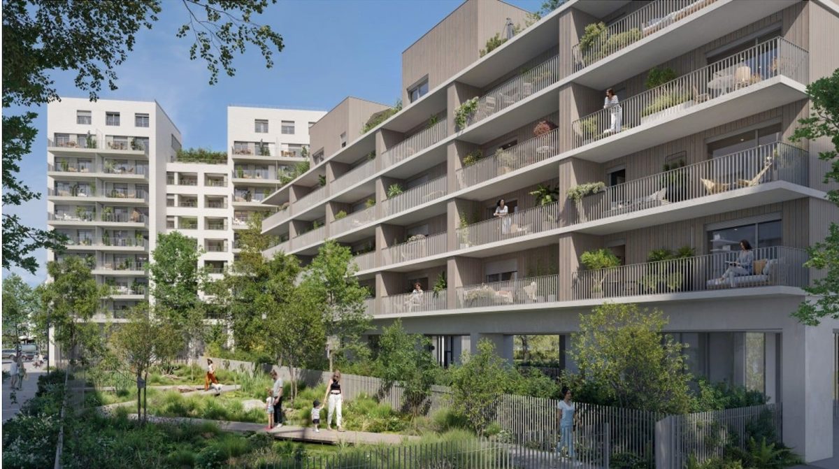 LE CLOS DES TILLEULS - programme immobilier neuf Colombes (92) - TVA 5,5%, PTZ