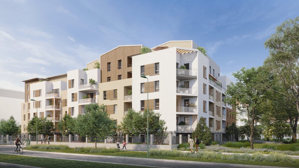 JARDIN SAUVOLE - programme immobilier neuf Maurepas (78) - Location meublée, PTZ