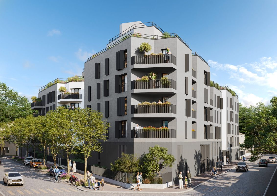 L’orée du canal - programme immobilier neuf Aubervilliers (93) - Location meublée, TVA 5,5%