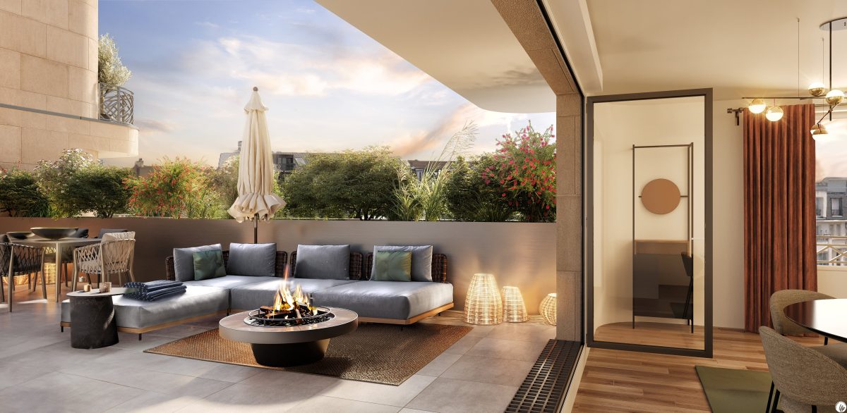 TOPAZE - programme immobilier neuf Clichy (92) - Location meublée